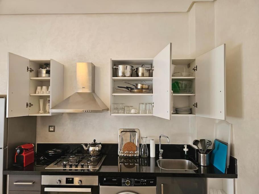 Tres Bel Appartement En Face Du Parc, Pres Du Novotel Mohammedia Eksteriør bilde